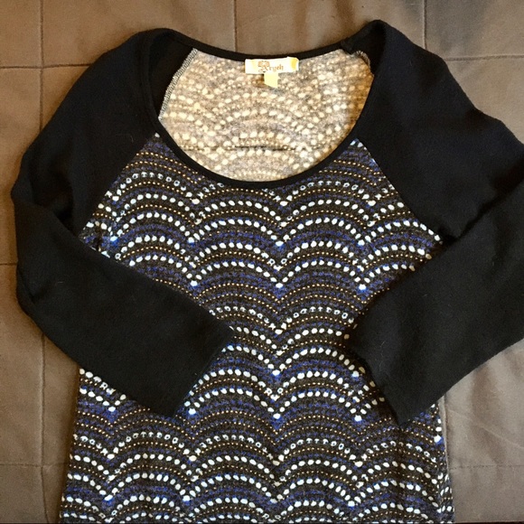 Patterned sweater dress, Small - Picture 3 of 6
